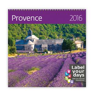 Nástenný kalendár 2016 Provence