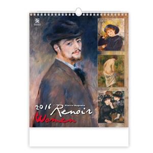 Nástenný kalendár 2016 Renoir – WOMEN