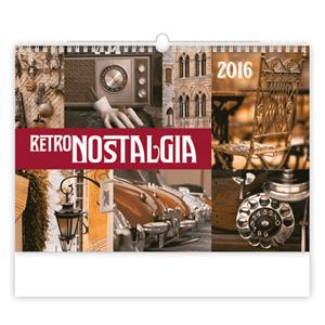 Nástenný kalendár 2016 Retro Nostalgia