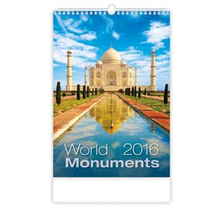 Nástenný kalendár 2016 World Monuments