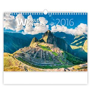 Nástenný kalendár 2016 World Wonders