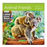 Nástenný kalendár 2022 - Animal Friends