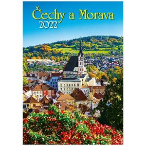 Nástenný kalendár 2022 - Čechy a Morava