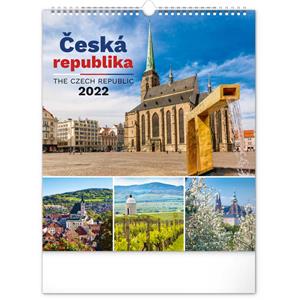 Nástenný kalendár 2022 Česká republika CZ
