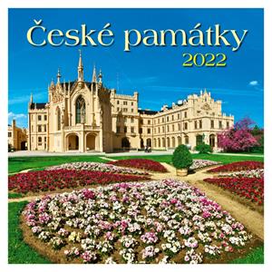 Nástenný kalendár 2022 - České pamiatky