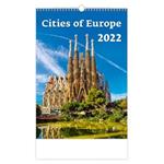 Nástenný kalendár 2022 - Cities of Europe