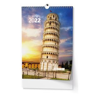 Nástenný kalendár 2022 Európa