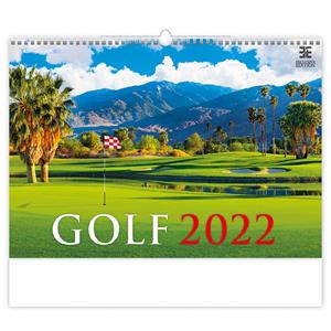 Nástenný kalendár 2022 - Golf