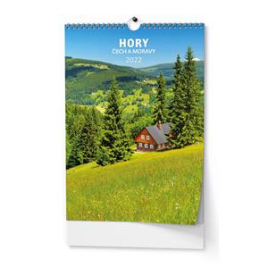 Nástenný kalendár 2022 Hory Čech a Moravy