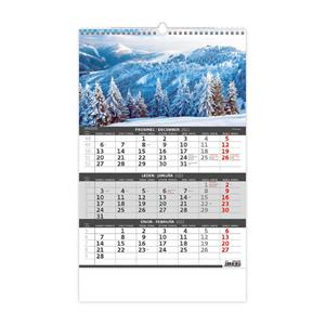 Nástenný kalendár 2022 - Hory - Trojmesačný