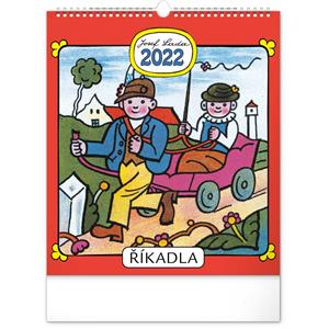 Nástenný kalendár 2022 Josef Lada - Riekanky