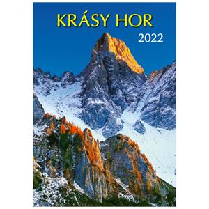 Nástenný kalendár 2022 - Krásy hor