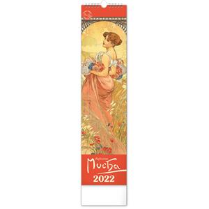 Nástenný kalendár 2022 Kravata - Alfons Mucha