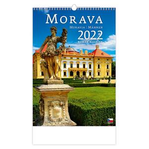 Nástenný kalendár 2022 - Morava/Moravia/Mähren