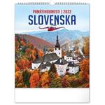 Nástenný kalendár 2022 Pamätihodnosti Slovenska SK
