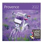 Nástenný kalendár 2022 - Provence