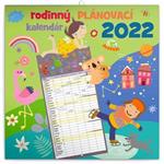 Nástenný kalendár 2022 Rodinný plánovací SK