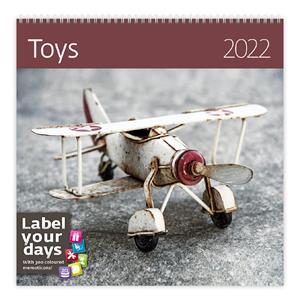 Nástenný kalendár 2022 - Toys
