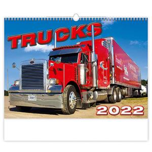 Nástenný kalendár 2022 - Trucks