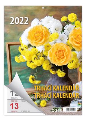 Nástenný kalendár 2022 - Týždenný trhací kalendár A5