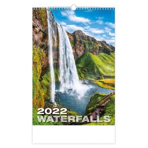Nástenný kalendár 2022 - Waterfalls