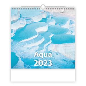 Nástenný kalendár 2023 - Aqua