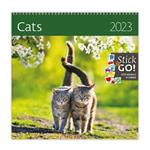 Nástenný kalendár 2023 - Cats