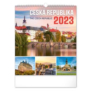 Nástenný kalendár 2023 Česká republika CZ
