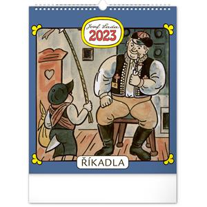 Nástenný kalendár 2023 Josef Lada - Riekanky