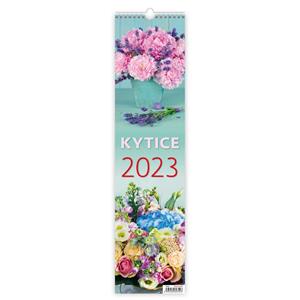 Nástenný kalendár 2023 Kravata - Kytice