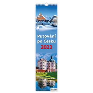 Nástenný kalendár 2023 Kravata - Putovanie po Česku