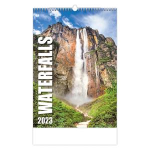 Nástenný kalendár 2023 - Waterfalls