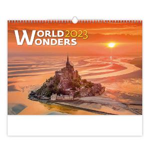 Nástenný kalendár 2023 - World Wonders