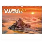 Nástenný kalendár 2023 - World Wonders