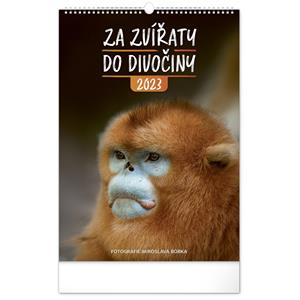 Nástenný kalendár 2023 Za zvieratami do divočiny