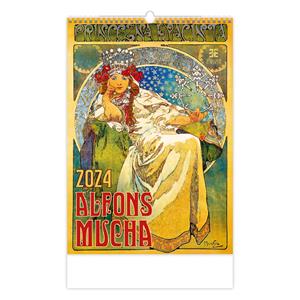 Nástenný kalendár 2024 - Alfons Mucha