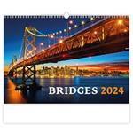 Nástenný kalendár 2024 - Bridges