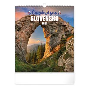 Nástenný kalendár 2024 Čarokrásne Slovensko SK