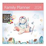 Nástenný kalendár 2024 - Family Planner