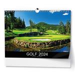 Nástenný kalendár 2024 Golf - české resorty