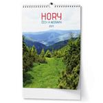 Nástenný kalendár 2024 Hory Čech a Moravy