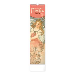 Nástenný kalendár 2024 Kravata - Alfons Mucha