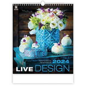 Nástenný kalendár 2024 - Live Design