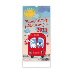 Nástenný kalendár 2024 - Rodinný plánovač