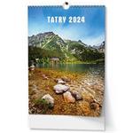 Nástenný kalendár 2024 Tatry