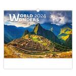 Nástenný kalendár 2024 - World Wonders