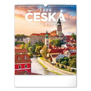Nástenný kalendár 2026 Česká republika