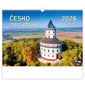 Nástenný kalendár 2026 - Česko medzi oblakmi