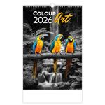 Nástenný kalendár 2026 - Colour Art