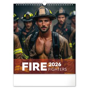 Nástenný kalendár 2026 Dreamy Firefighters